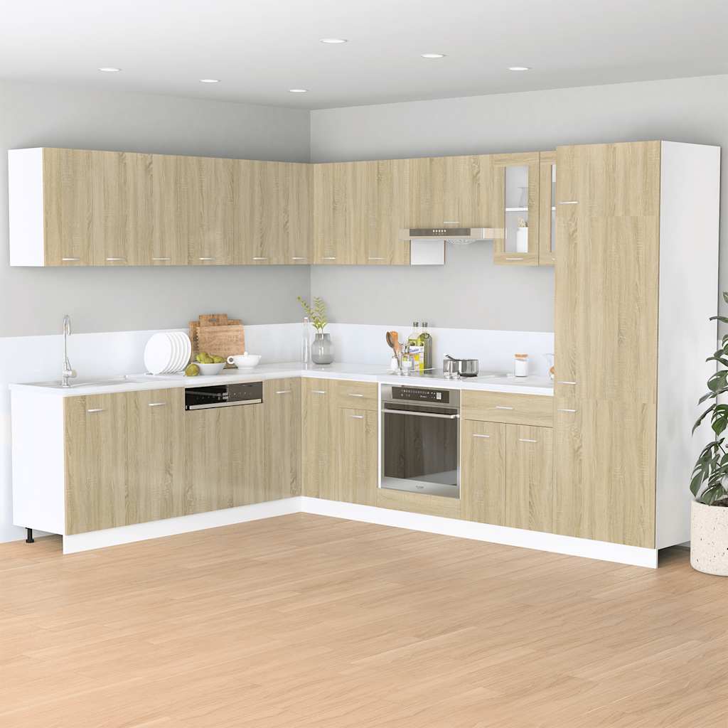 Mobile per Forno Rovere Sonoma 60x46x81,5 cm Legno Multistrato | homemem39