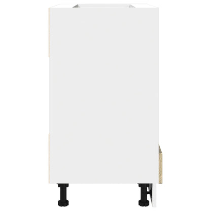 Mobile per Forno Rovere Sonoma 60x46x81,5 cm Legno Multistrato - homemem39