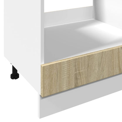 Mobile per Forno Rovere Sonoma 60x46x81,5 cm Legno Multistrato - homemem39