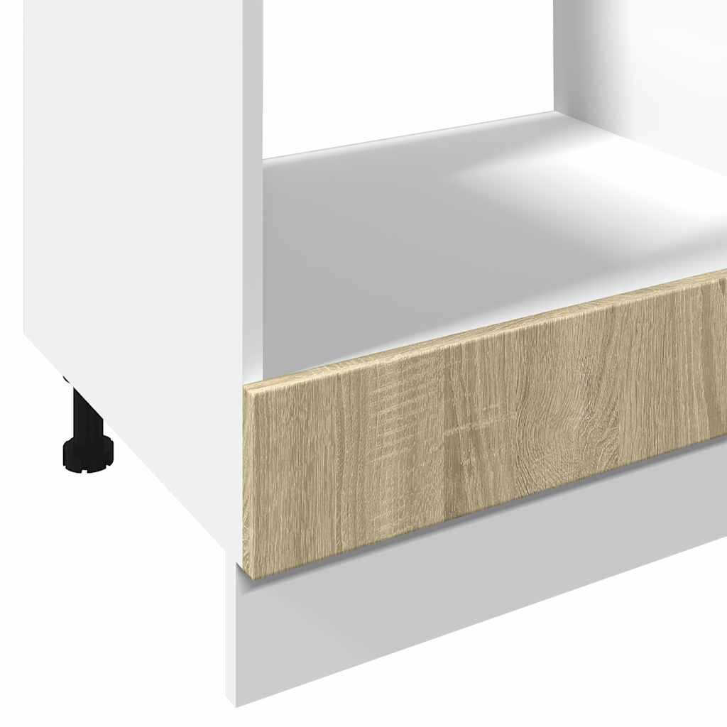 Mobile per Forno Rovere Sonoma 60x46x81,5 cm Legno Multistrato