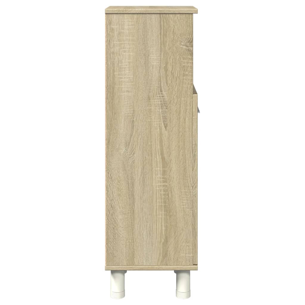 Mobile da Bagno Rovere Sonoma 30,5x30x95cm in Truciolato
