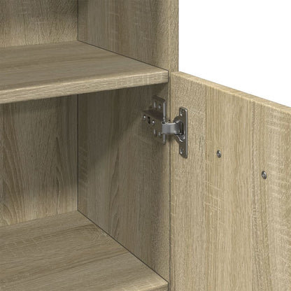 Mobile da Bagno Rovere Sonoma 30,5x30x179cm in Truciolato | homemem39
