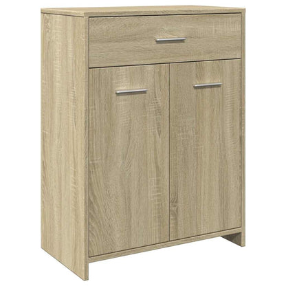 Mobile da Bagno Rovere Sonoma 60x33x80 cm in Legno tecnico