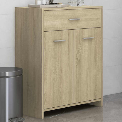 Mobile da Bagno Rovere Sonoma 60x33x80 cm in Legno tecnico | homemem39