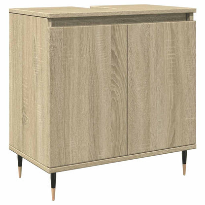 Mobile da Bagno Rovere Sonoma 58x33x60 cm in Legno Multistrato | homemem39