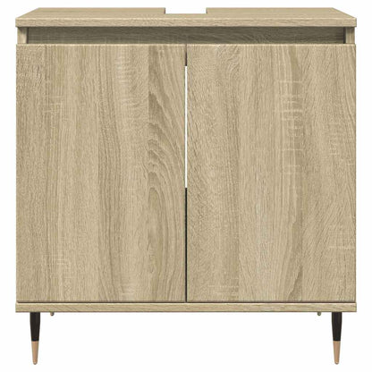 Mobile da Bagno Rovere Sonoma 58x33x60 cm in Legno Multistrato | homemem39