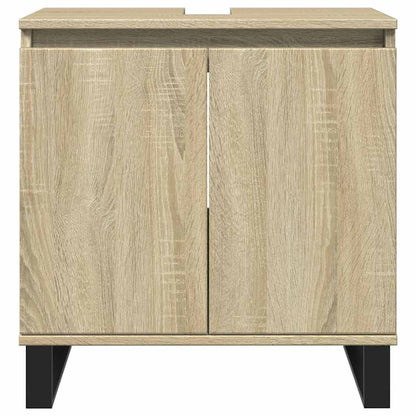 Mobile da Bagno Rovere Sonoma 58x33x60 cm in Legno Multistrato | homemem39