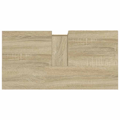 Armadietto da Bagno Rovere Sonoma 65x33x60 cm Legno Multistrato | homemem39