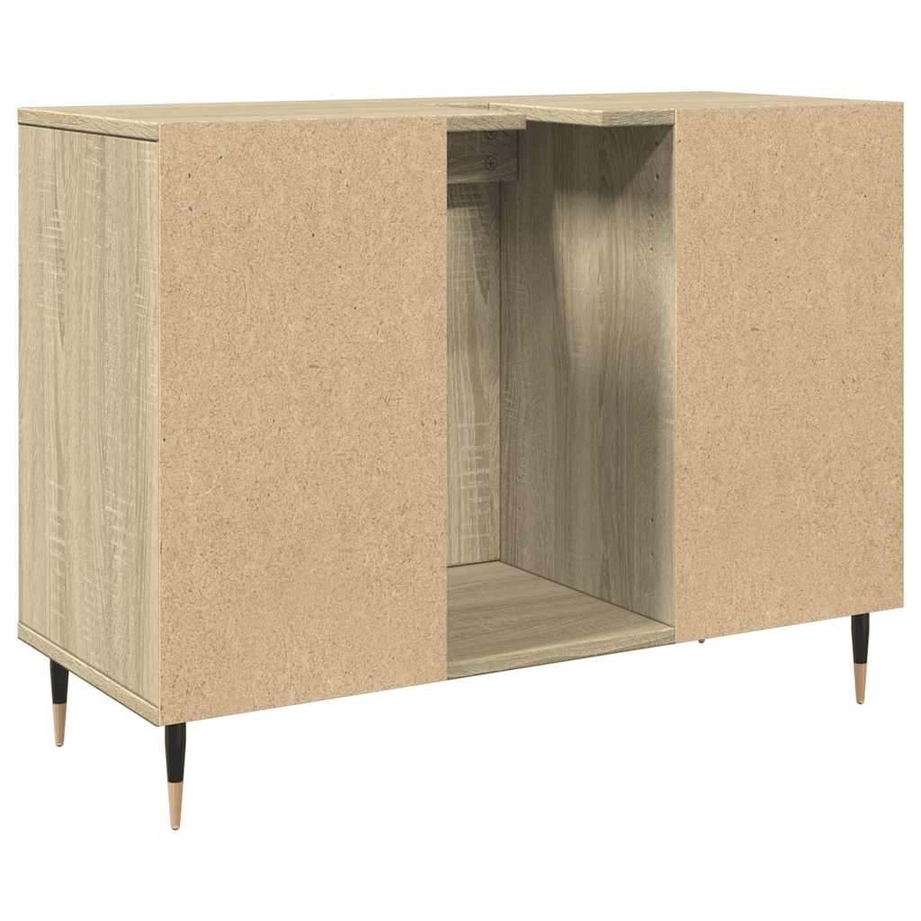 Mobile da Bagno Rovere Sonoma 80x33x60 cm in Legno Multistrato | homemem39