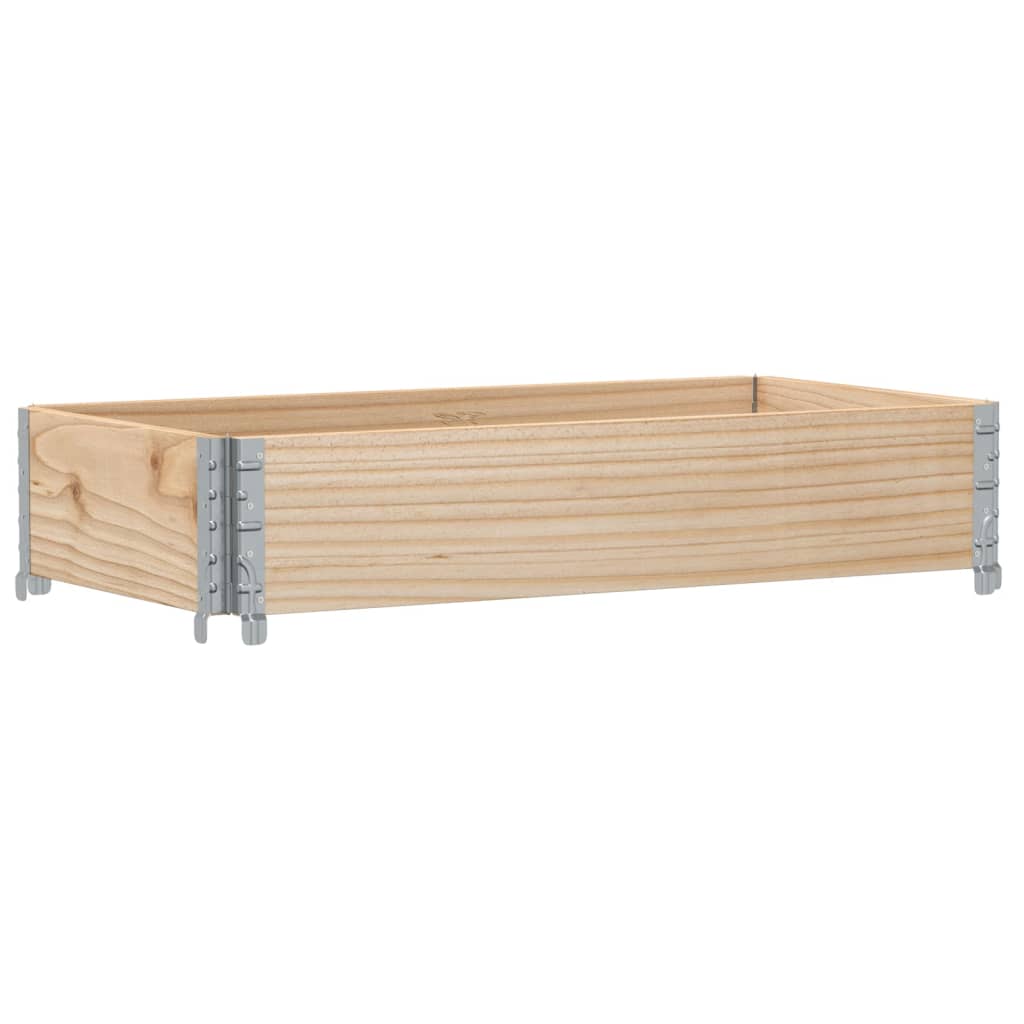 Fioriera da Giardino 100x50 cm in Legno Massello di Pino | homemem39