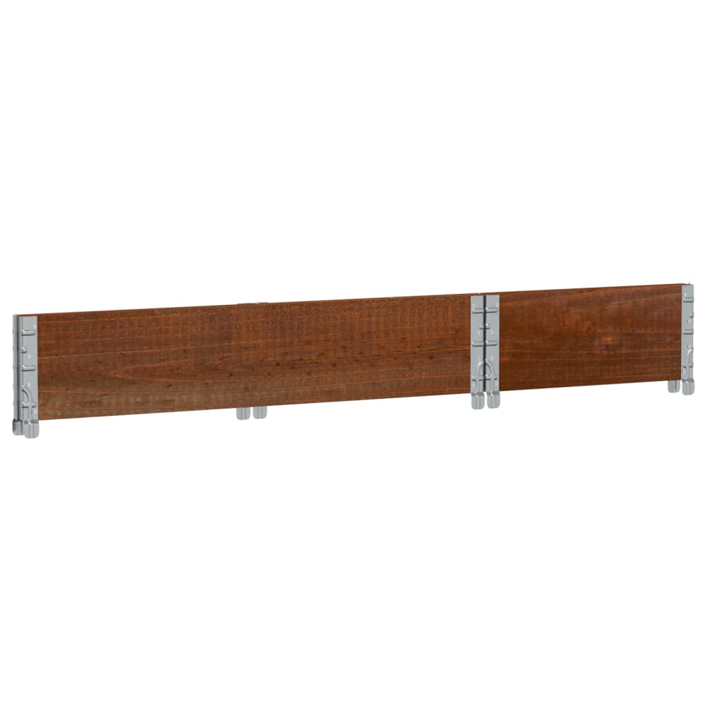 Fioriera da Giardino Marrone 100x50 cm Legno Massello di Pino | homemem39