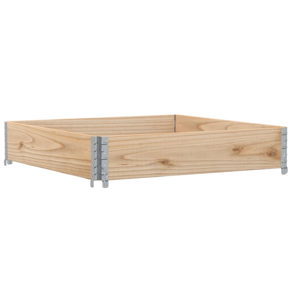 Fioriera da Giardino 100x100 cm in Legno Massello di Pino | homemem39