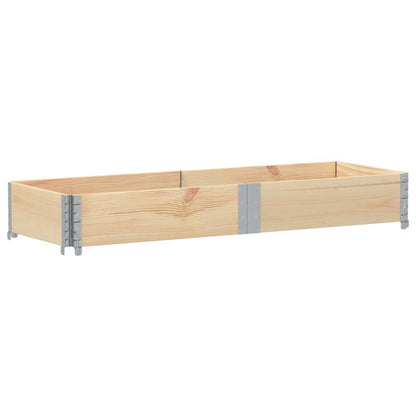 Fioriera da Giardino 150x50 cm in Legno Massello di Pino | homemem39