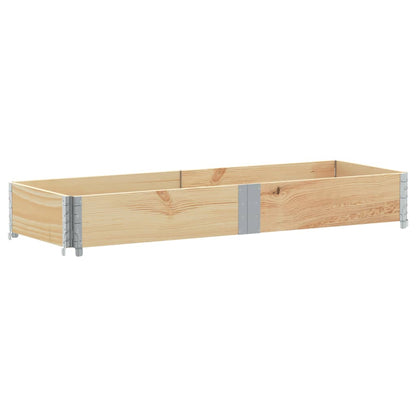 Fioriera da Giardino 150x50 cm in Legno Massello di Pino | homemem39