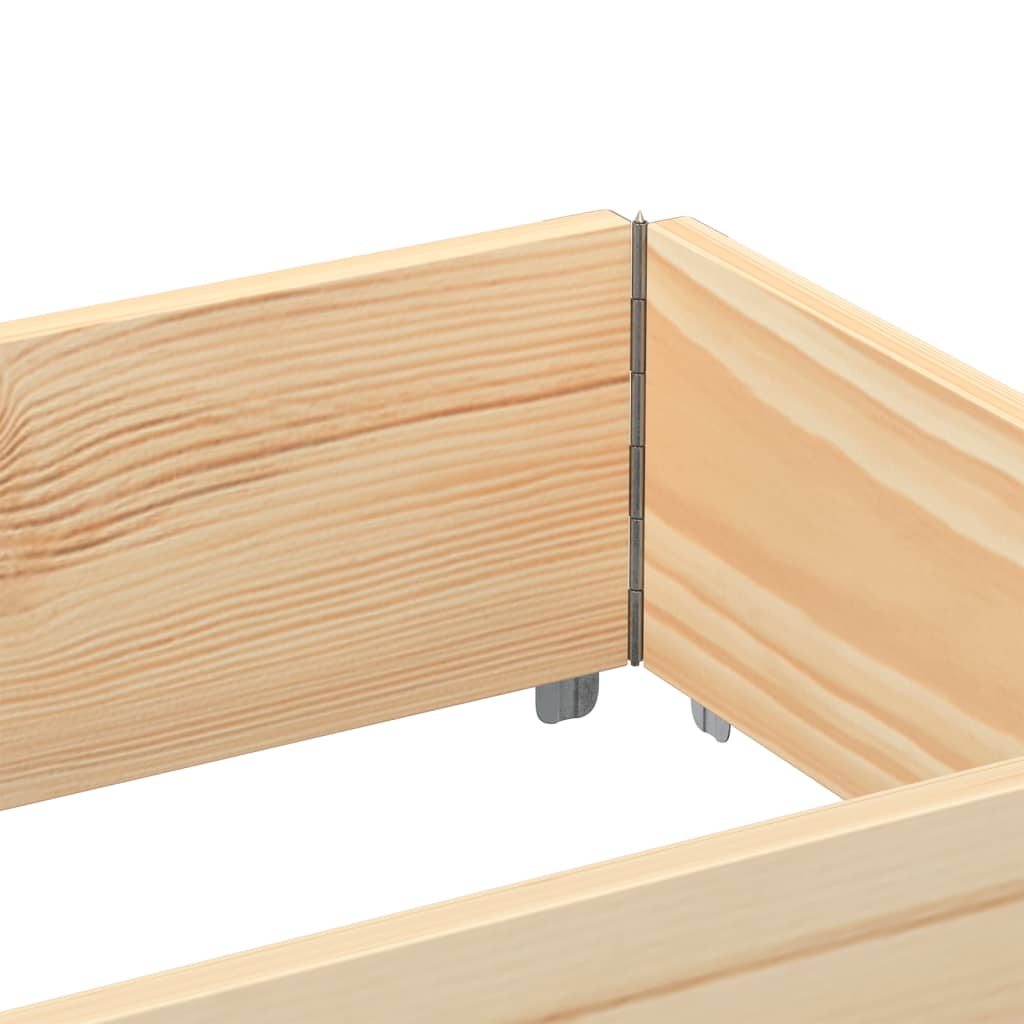 Fioriera da Giardino 150x50 cm in Legno Massello di Pino | homemem39