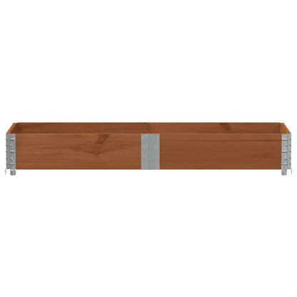 Poggiapiedi da Giardino Marrone 150x50cm Legno Massello di Pino | homemem39