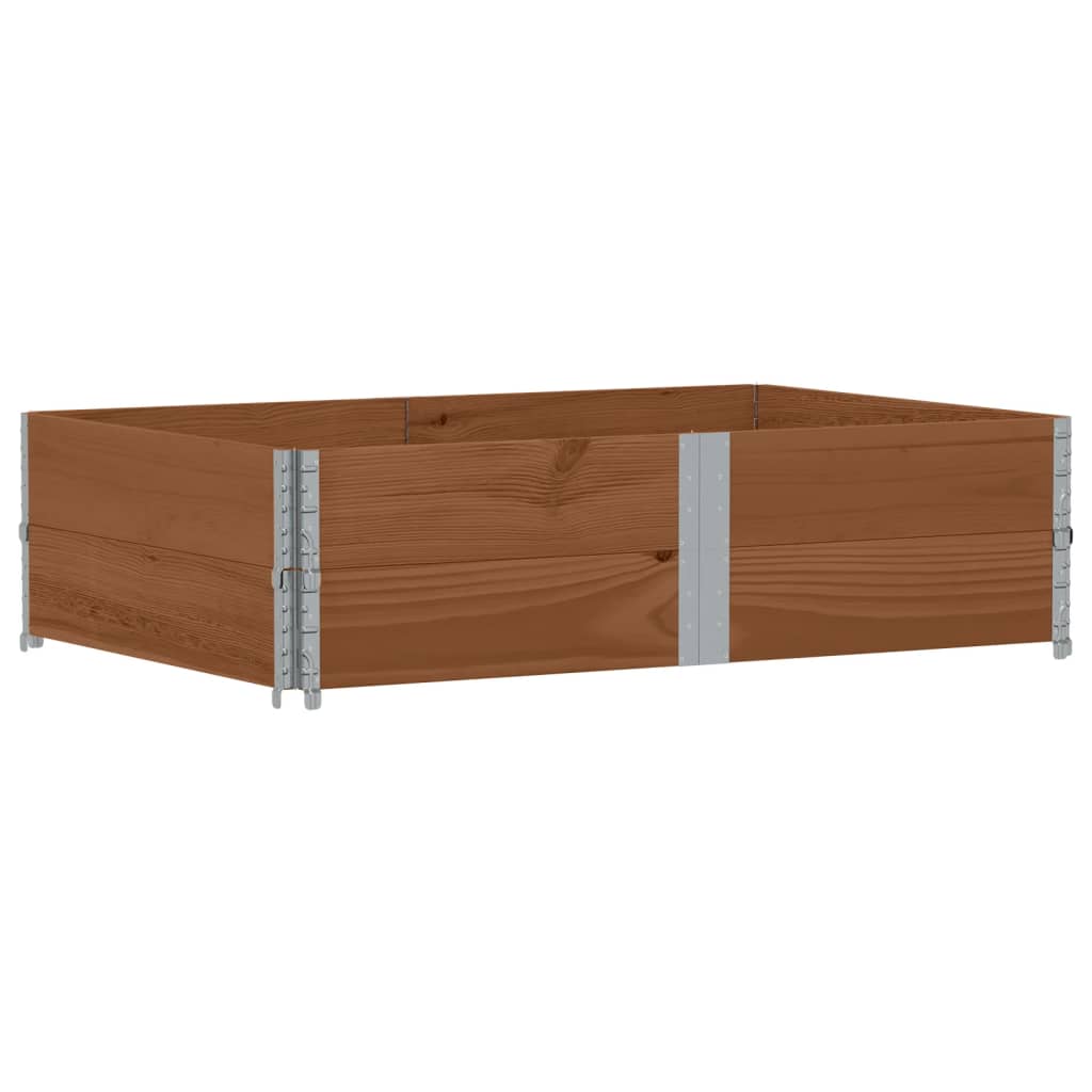 Fioriera da Giardino Marrone 150x100 cm Legno Massello di Pino | homemem39