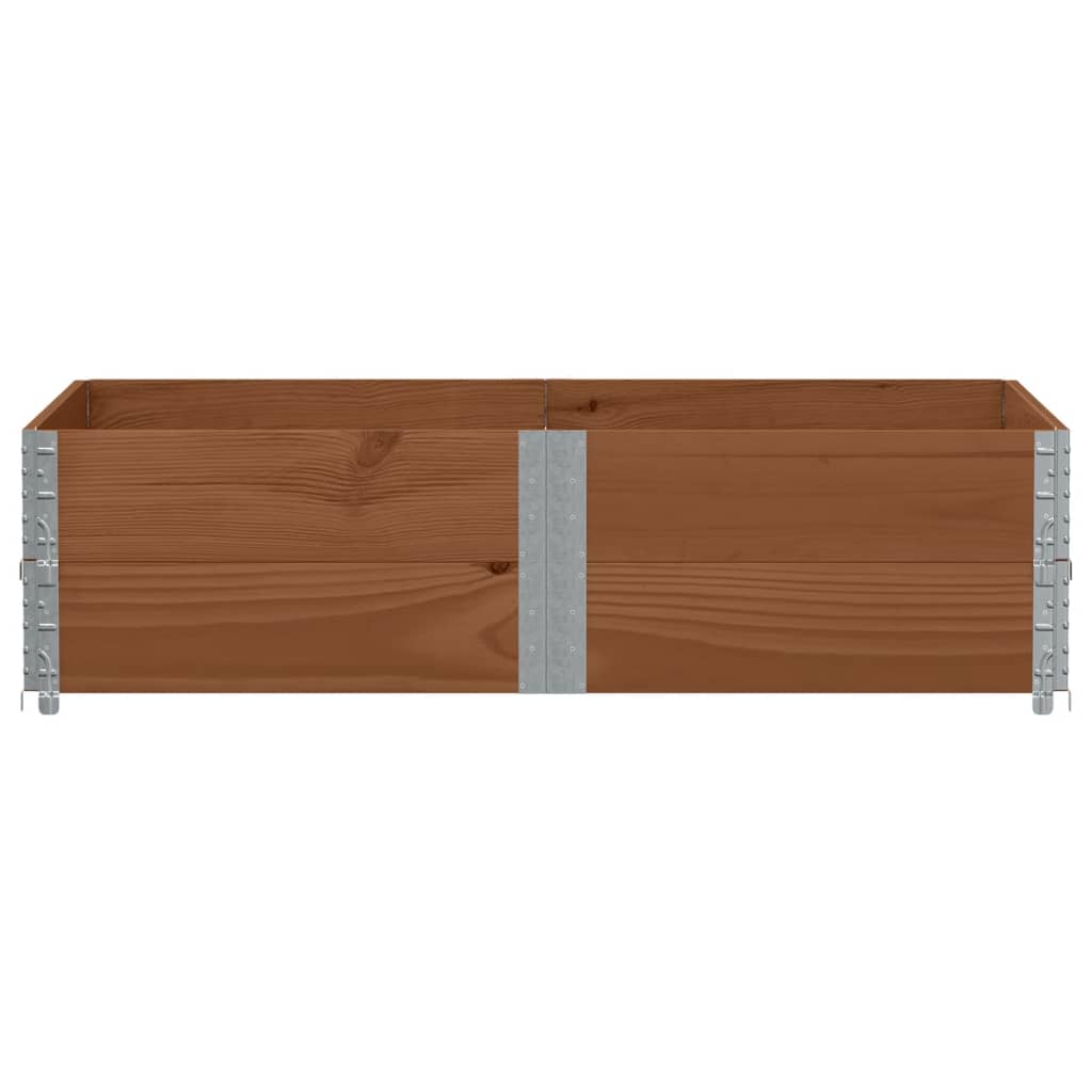 Fioriera da Giardino Marrone 150x100 cm Legno Massello di Pino | homemem39