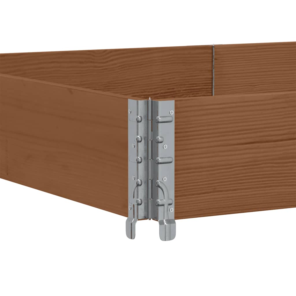 Fioriera da Giardino Marrone 150x100 cm Legno Massello di Pino | homemem39