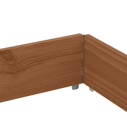 Fioriera da Giardino Marrone 150x100 cm Legno Massello di Pino | homemem39