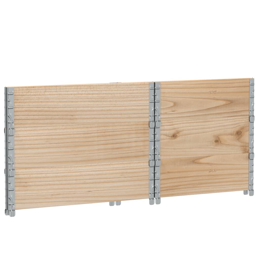 Fioriera da Giardino 80x60 cm in Legno Massello di Pino | homemem39