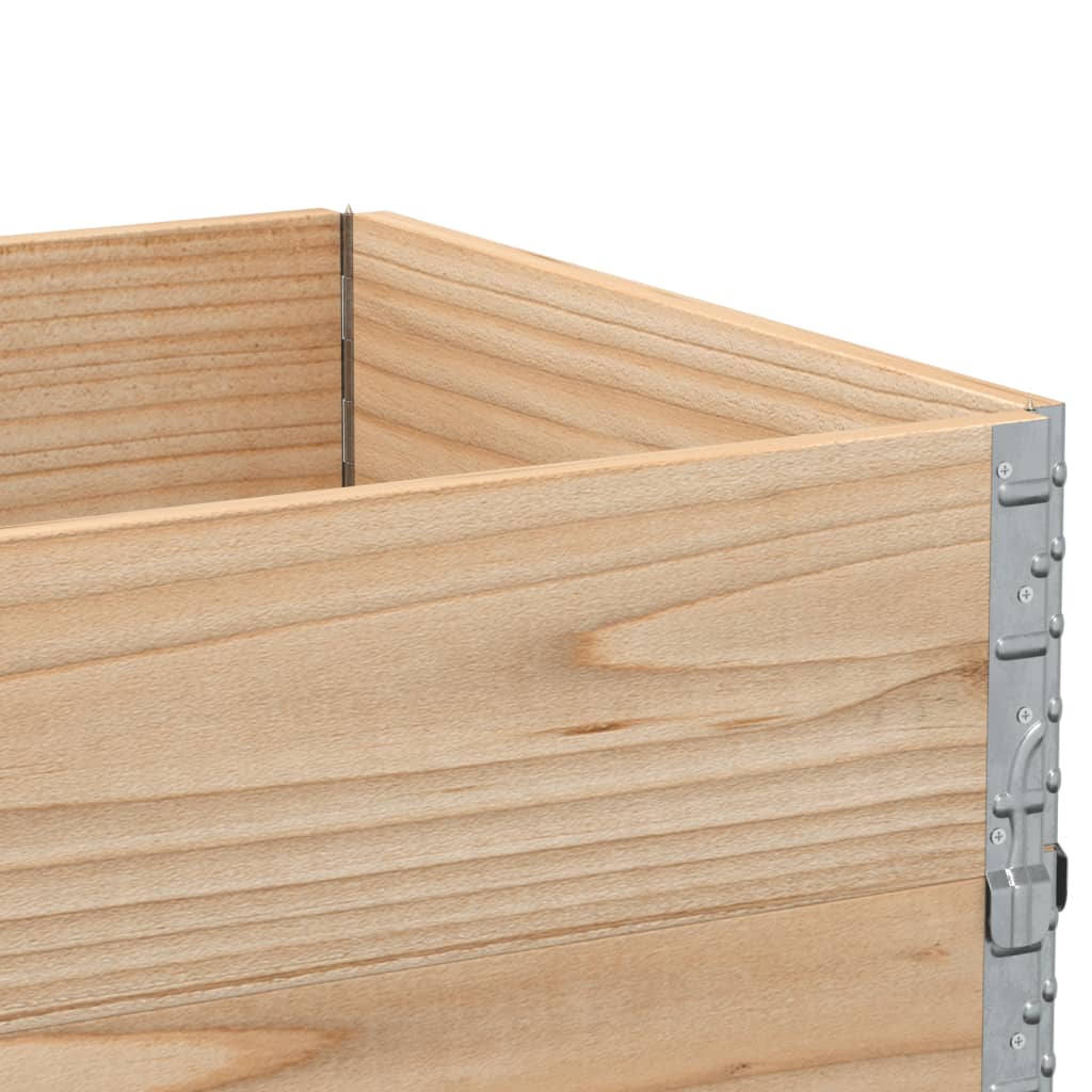 Fioriera da Giardino 80x60 cm in Legno Massello di Pino | homemem39