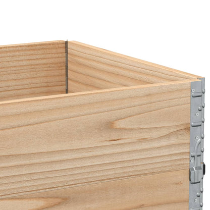 Fioriera da Giardino 80x60 cm in Legno Massello di Pino | homemem39