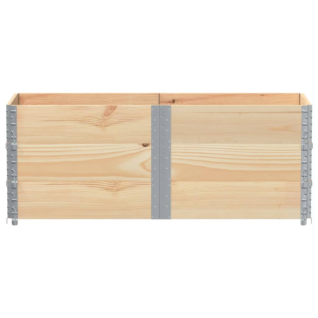 Fioriera da Giardino 150x50 cm in Legno Massello di Pino | homemem39