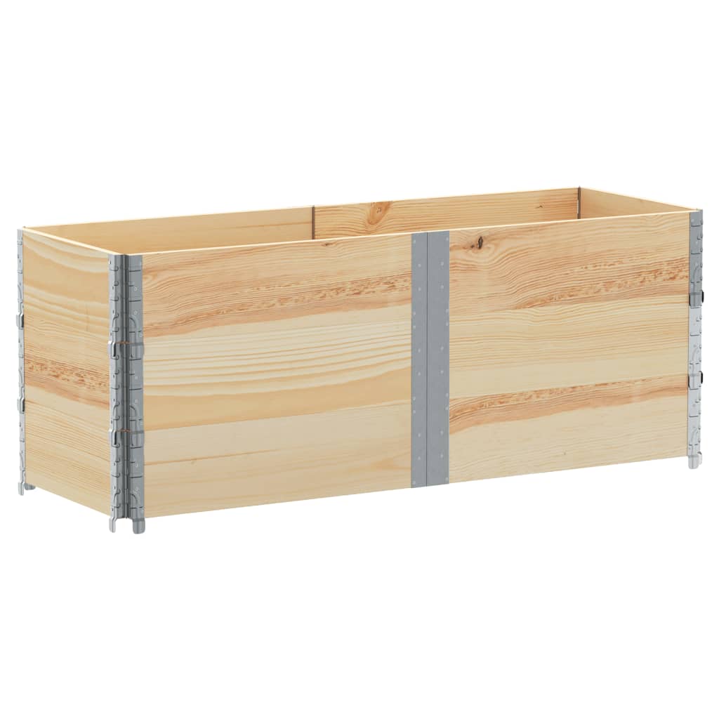 Fioriera da Giardino 150x50 cm in Legno Massello di Pino | homemem39