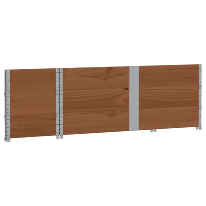 Poggiapiedi da Giardino Marrone 150x50cm Legno Massello di Pino | homemem39