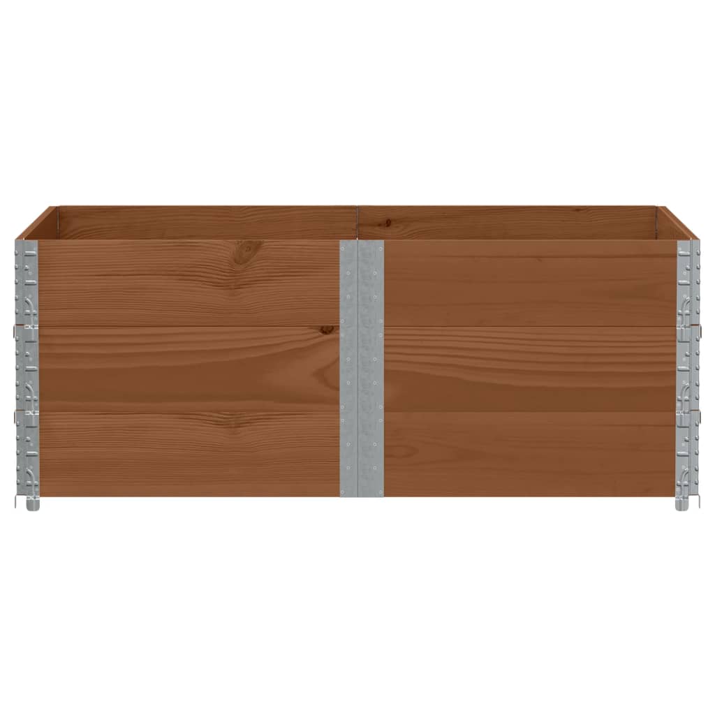 Fioriera da Giardino Marrone 150x100 cm Legno Massello di Pino | homemem39