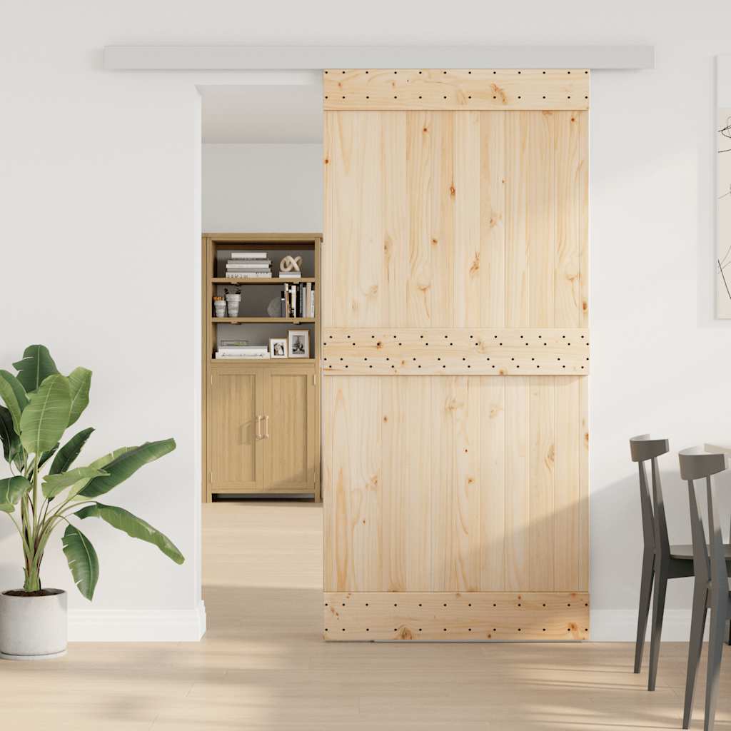 Kit Ferramenta per Porte Scorrevoli 200 cm in Lega di Alluminio | homemem39