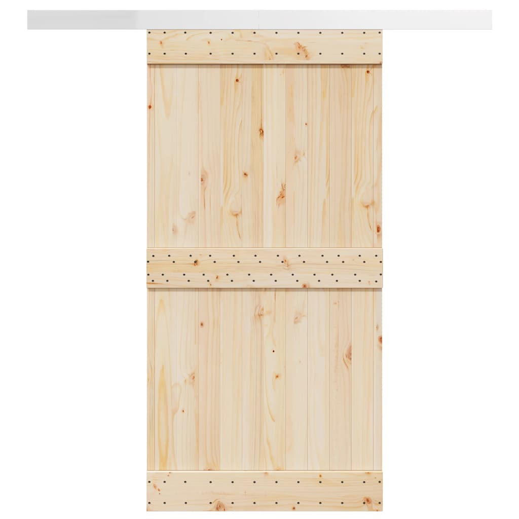 Kit Ferramenta per Porte Scorrevoli 200 cm in Lega di Alluminio | homemem39