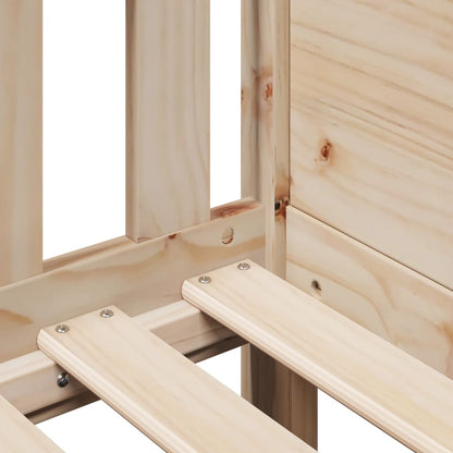 Giroletto Casetta per Bambini 90x200 cm Legno Massello di Pino | homemem39