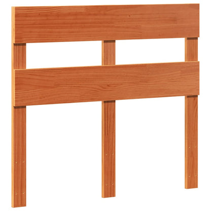 Letto senza Materasso Marrone Cera 100x200 cm in Legno di Pino | homemem39