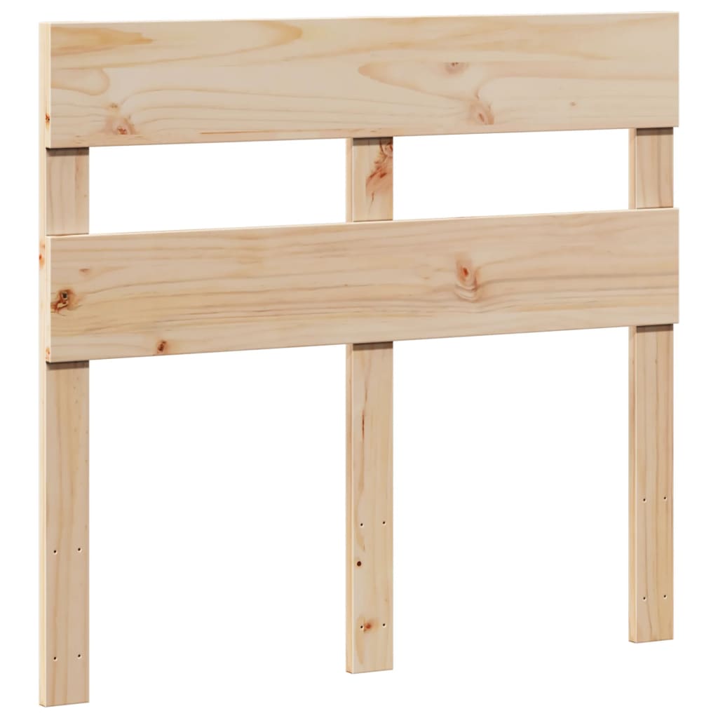 Letto senza Materasso 75x190 cm in Legno Massello Pino | homemem39