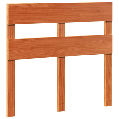 Letto senza Materasso Marrone Cera 90x190 cm in Legno di Pino | homemem39