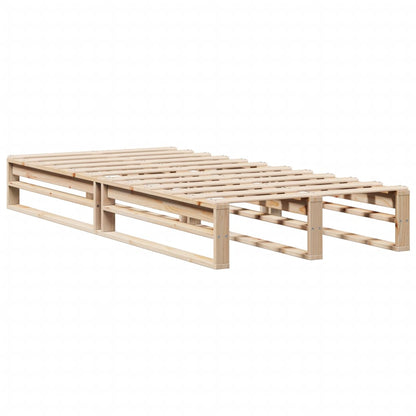 Letto senza Materasso 90x200 cm in Legno Massello di Pino | homemem39