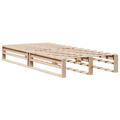 Letto senza Materasso 90x190 cm in Legno Massello di Pino | homemem39