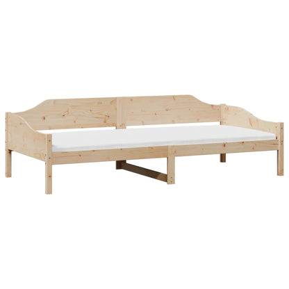 Giroletto senza Materasso 80x200 cm in Legno Massello Pino | homemem39