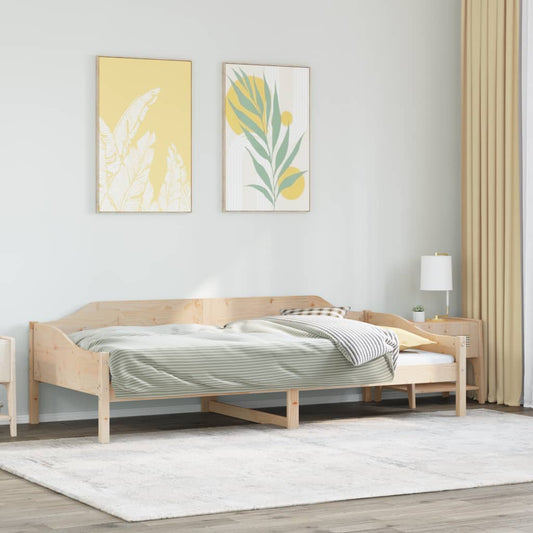 Giroletto senza Materasso 80x200 cm in Legno Massello Pino | homemem39