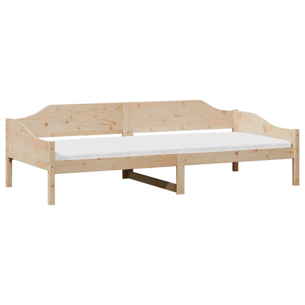 Letto senza Materasso 90x200 cm in Legno Massello di Pino - homemem39