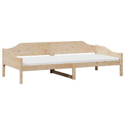 Letto senza Materasso 90x200 cm in Legno Massello di Pino - homemem39