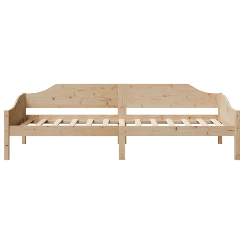 Letto senza Materasso 90x200 cm in Legno Massello di Pino - homemem39