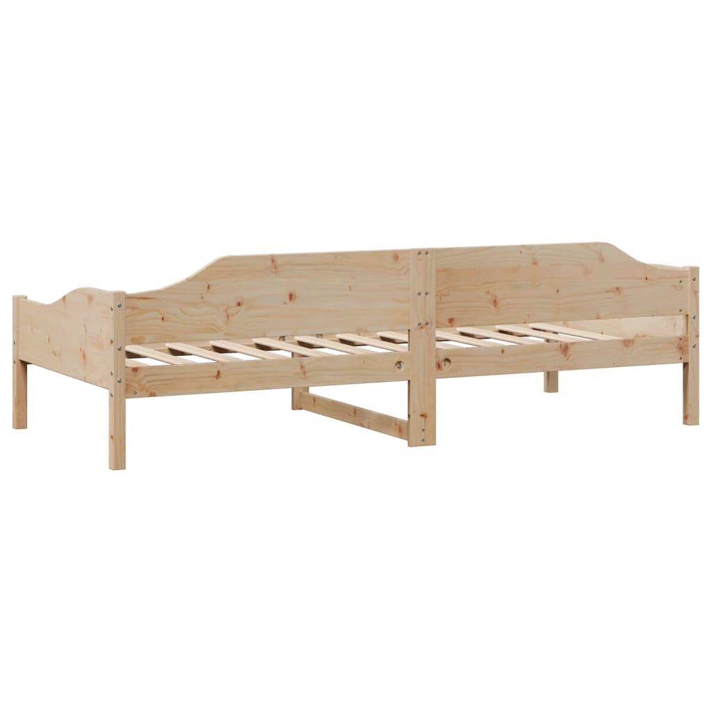 Letto senza Materasso 90x200 cm in Legno Massello di Pino - homemem39