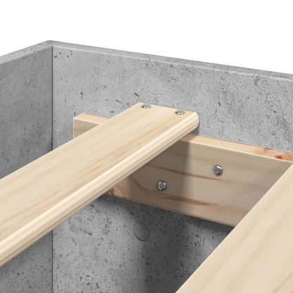 Giroletto Grigio Cemento 200x200 cm in Legno Multistrato - homemem39