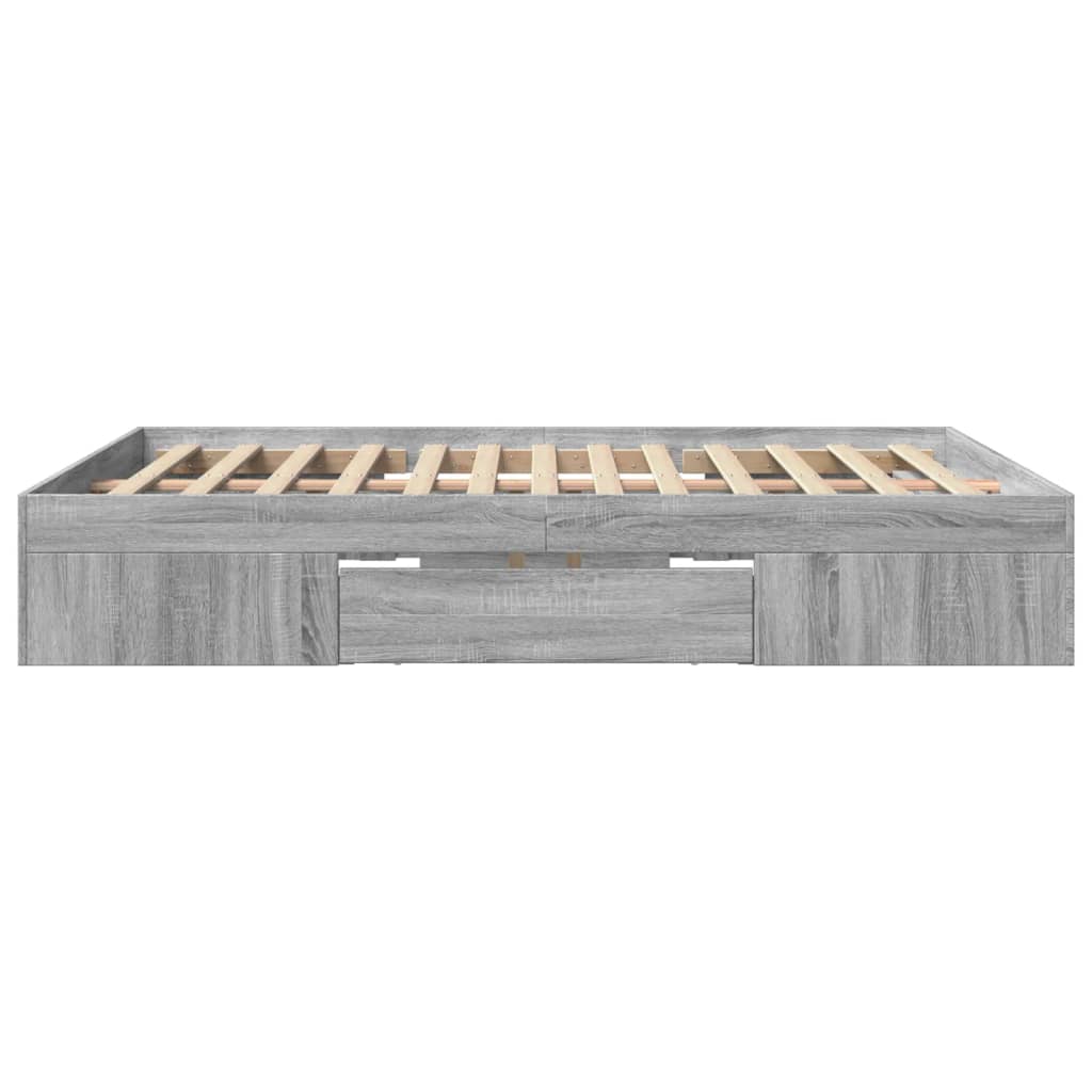 Giroletto Grigio Sonoma 150x200 cm in Legno Multistrato