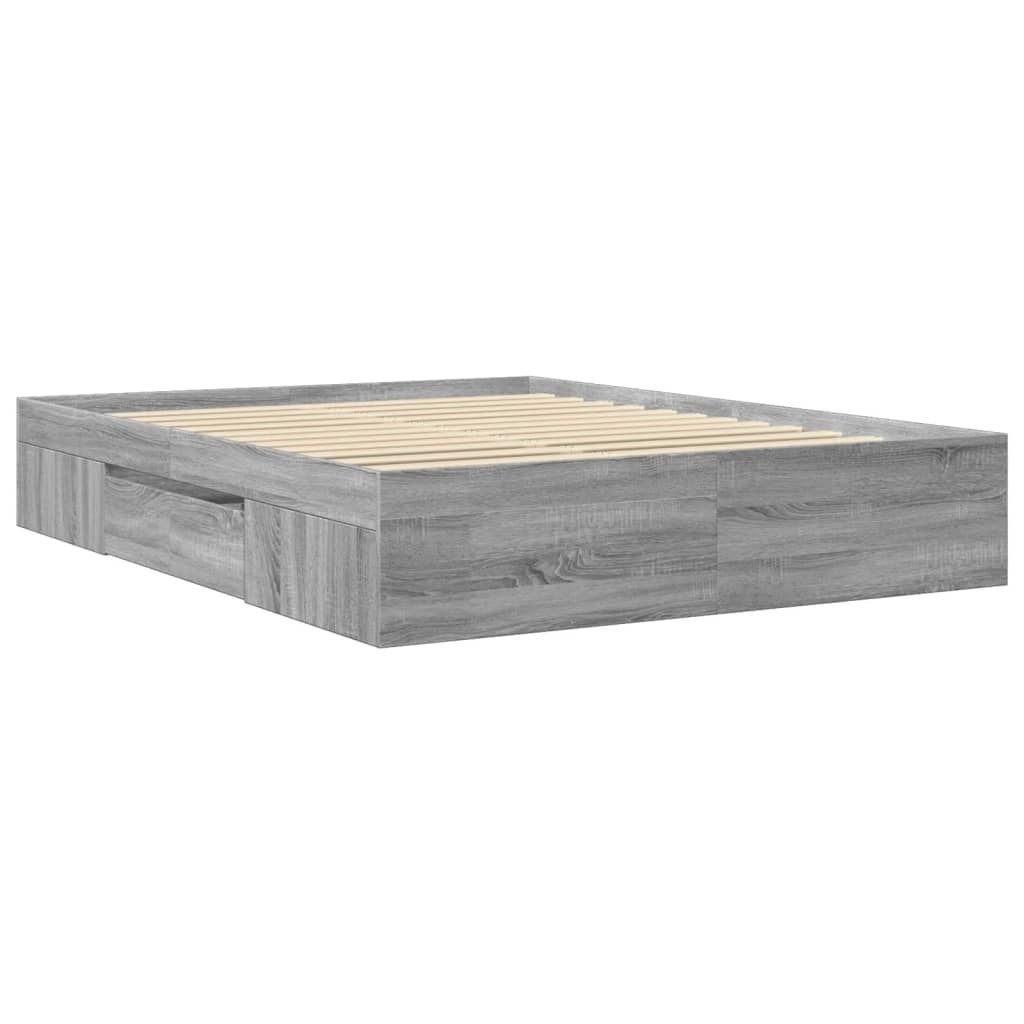 Giroletto Grigio Sonoma 150x200 cm in Legno Multistrato