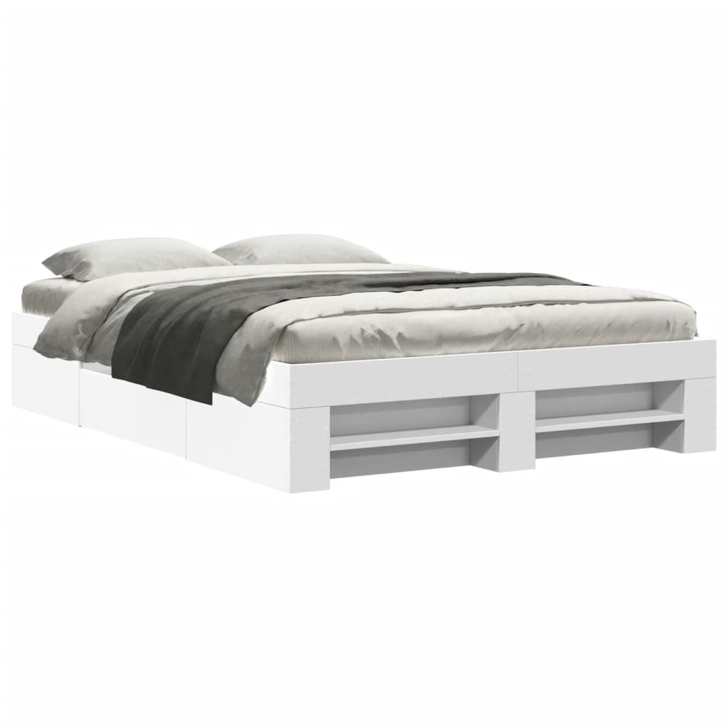 Giroletto Bianco 140x200 cm in Legno Multistrato | homemem39
