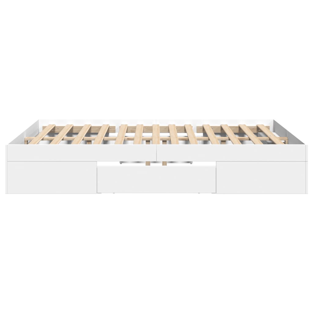 Giroletto Bianco 140x200 cm in Legno Multistrato | homemem39